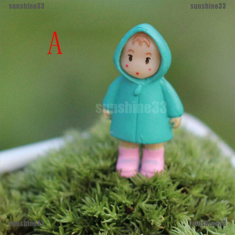 Mô Hình Cô Gái Mini Dễ Thương Dùng Trang Trí Tiểu Cảnh / Vườn