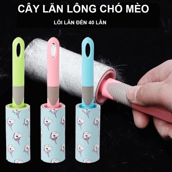 Cây lăn lông chó mèo vệ sinh quần áo unicorn/ ong vàng
