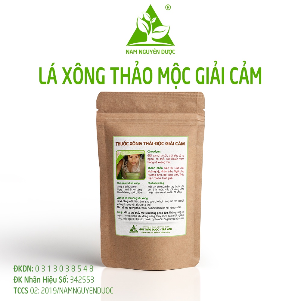 Lá Xông Thảo Mộc Giải Cảm - Tăng Sức Đề Kháng - Nam Nguyên Dược