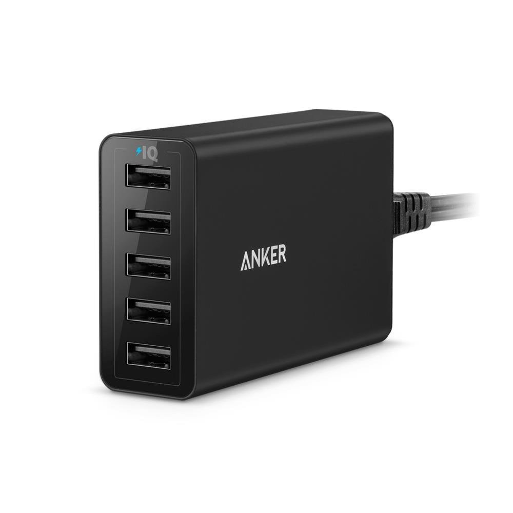 Củ Sạc Anker 5 cổng sạc nhanh (Tiện dụng, Bán chạy)