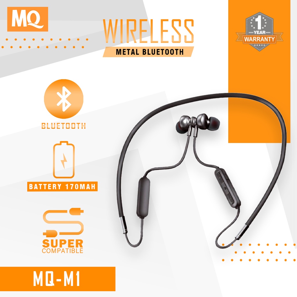 Tai Nghe Không Dây MQ Bluetooth 4.2 MQ-M1 Phong Cách Thể Thao Thời Trang