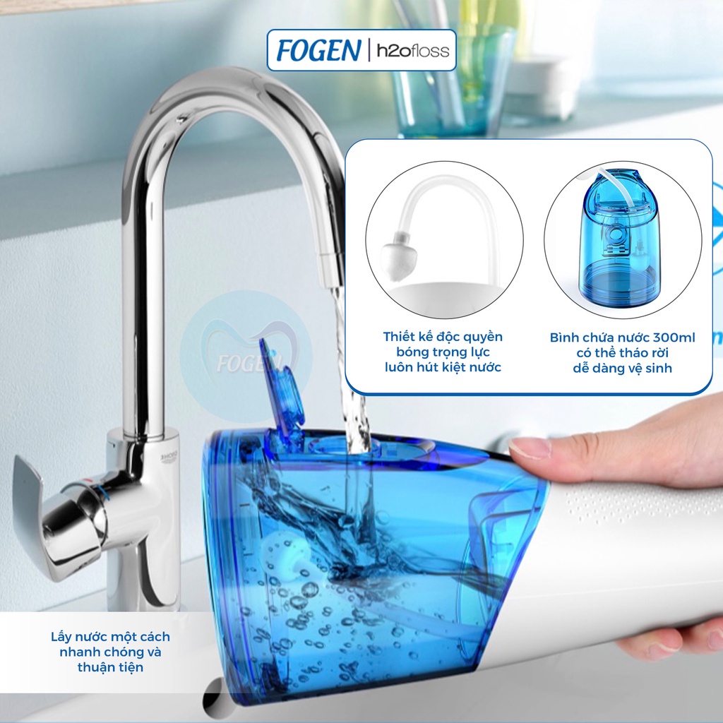 Máy Tăm Nước Cầm Tay FOGEN HF-9 Hàng Nội Địa Trung