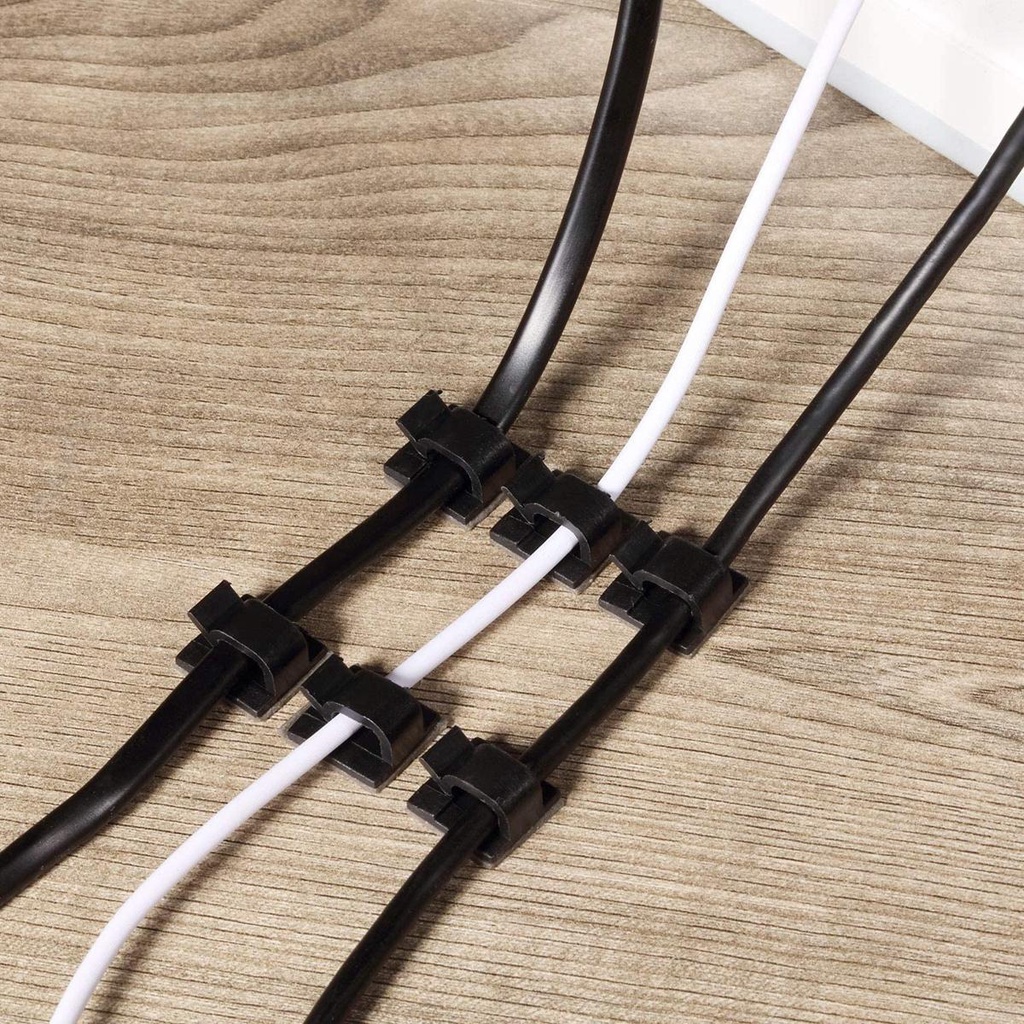 Giá Đỡ Kẹp Dây Cáp Mini Tự Dính Tiện Dụng