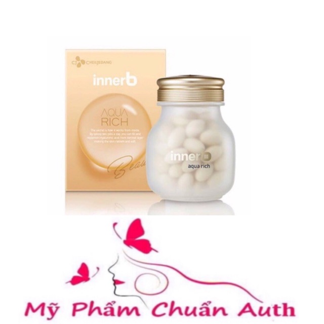 Viên uống cấp nước innerb Aqua rich Hàn Quốc