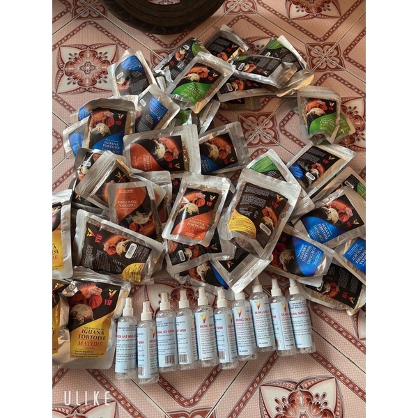 thức ăn cho bò sát VIF