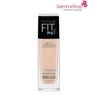 Kem nền Maybelline fit me matte + poreless foundation