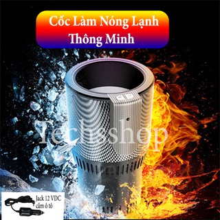 Máy Làm Nóng Lạnh Đồ Uống 2in1 - Cốc Làm Lạnh Nước Uống Trên Ô Tô, Hâm Nóng Sữa Nhanh Chóng