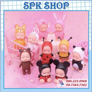 [FREESHIP❤️] Baby Ngủ Đáng Yêu - Trang trí bánh sinh nhât bánh kem - SPK Shop