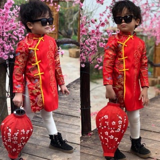 Áo dài cách tân bé trai