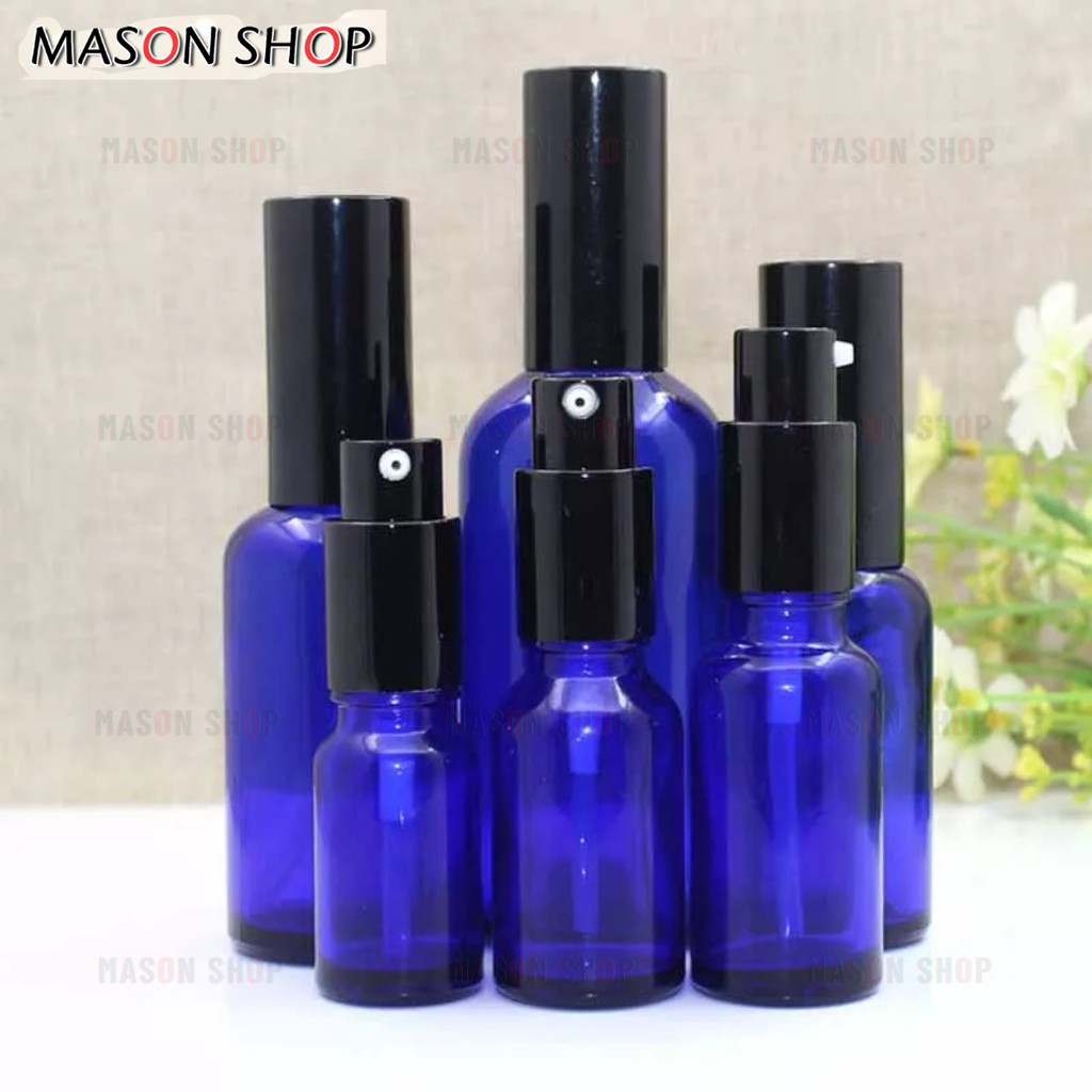 CHAI THỦY TINH SERUM XỊT NHẤN GIỌT PHUN SƯƠNG XI MẠ 10ml 15ml 20ml 30ml 50ml 100ml/ LỌ CHIẾT MỸ PHẨM nhỏ ĐỰNG TINH DẦU