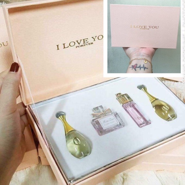 HOT 🌻 (5mlx4) Bộ nước hoa Mini Doir Nữ . Chính Hãng Có BH 🌻 . ,