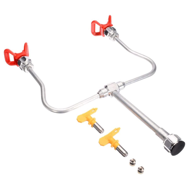 Sơn Kim Loại Không Khí kiss Kèm Đầu Phun Đôi Cho Không Đau Không Khí