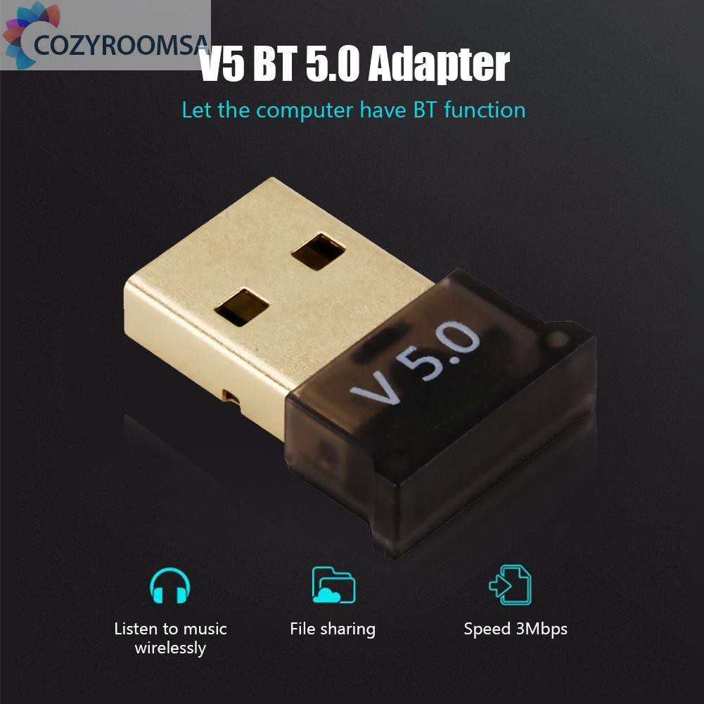 Usb Bluetooth 5.0 Nhận Tín Hiệu Âm Thanh Csr 4.0