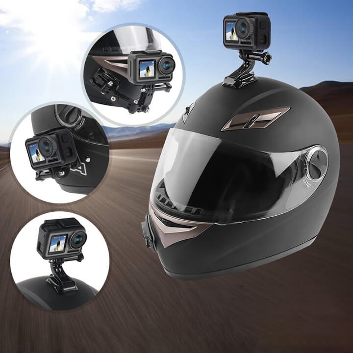 NGÀM DÁN MŨ BẢO HIỂM GẮN GOPRO / ACTION CAM