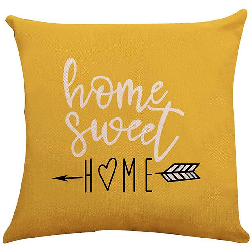 Vỏ Gối Tựa Lưng Ghế Sofa 18X18 ern Bằng Vải Lanh Dùng Trang Trí Ngoài Trời