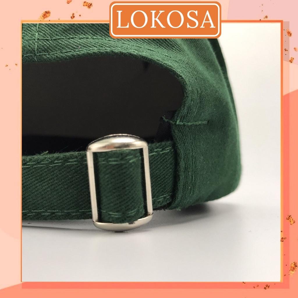 Mũ Lưỡi Trai Nữ LOKOSA Nón Kết Human Made Unisex Thời Trang Hàn Quốc Nhiều Màu cao cấp form unisex NO005