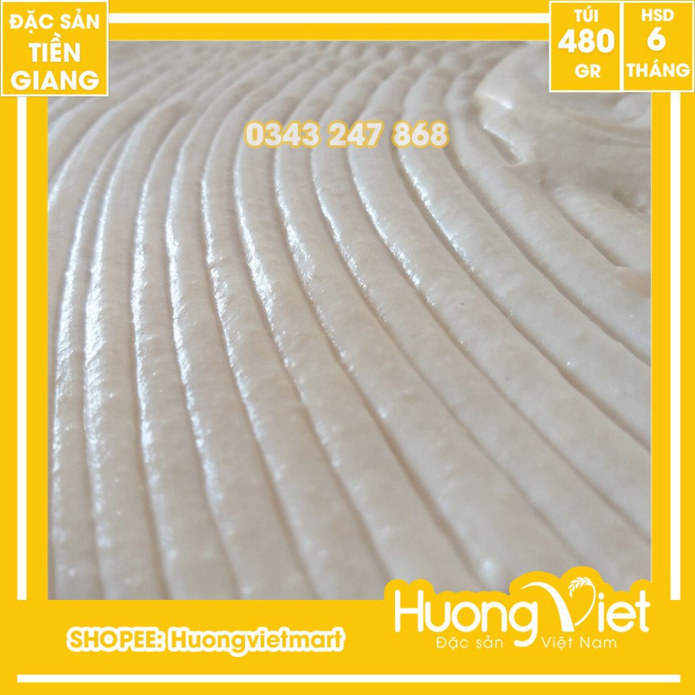 Bánh tráng bơ sữa Thúy Lan 480g túi 10 bánh, bánh phồng sữa miền tây