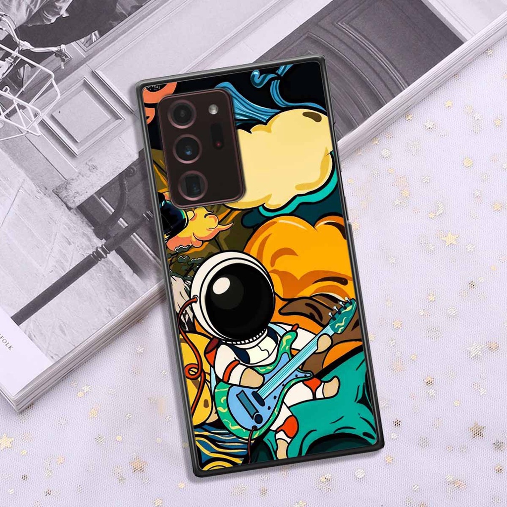 Ốp Samsung Note 20 Plus / Note 20 Ultra / Note 20+ in hình vũ trụ, phi hành gia bầu trời cute dễ thương