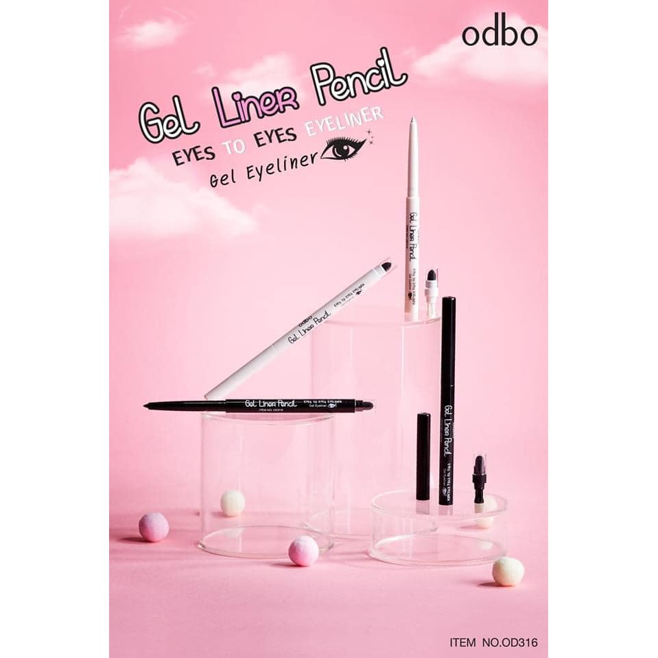 [ An Toàn ] Kẻ Mắt Dạng Gel Chống Nước Odbo OD316