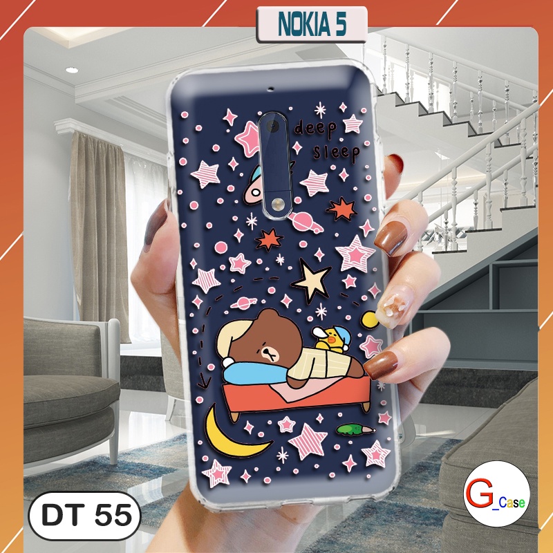 Ốp lưng dẻo NOKIA 5 - in hình