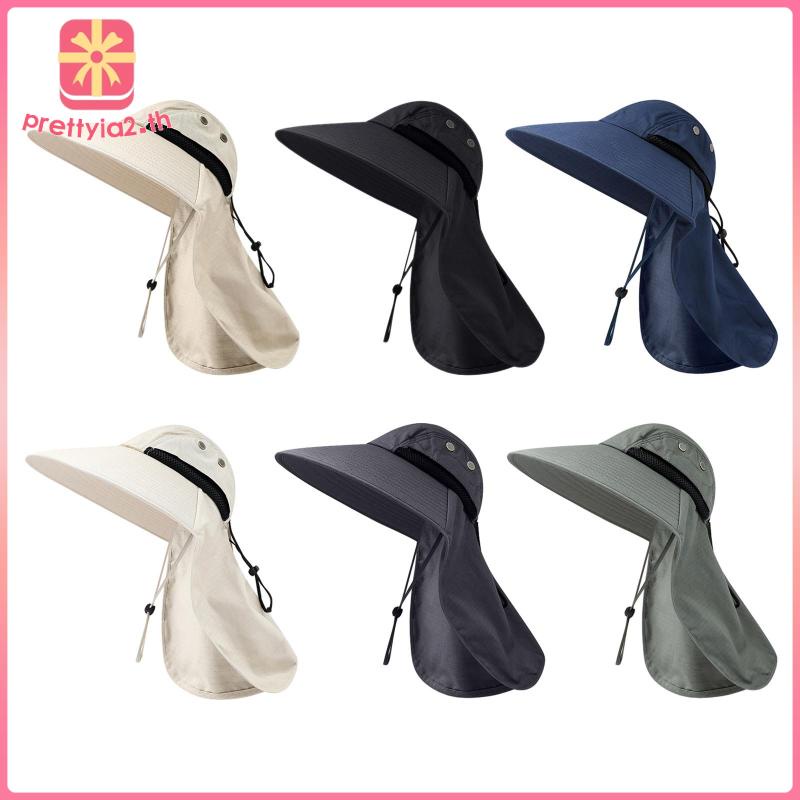 Mũ Chống Nắng Và Tia UV Prettyia2 Dùng Khi Đi Cắm Trại / Làm Vườn Dành Cho Nam Và Nữ