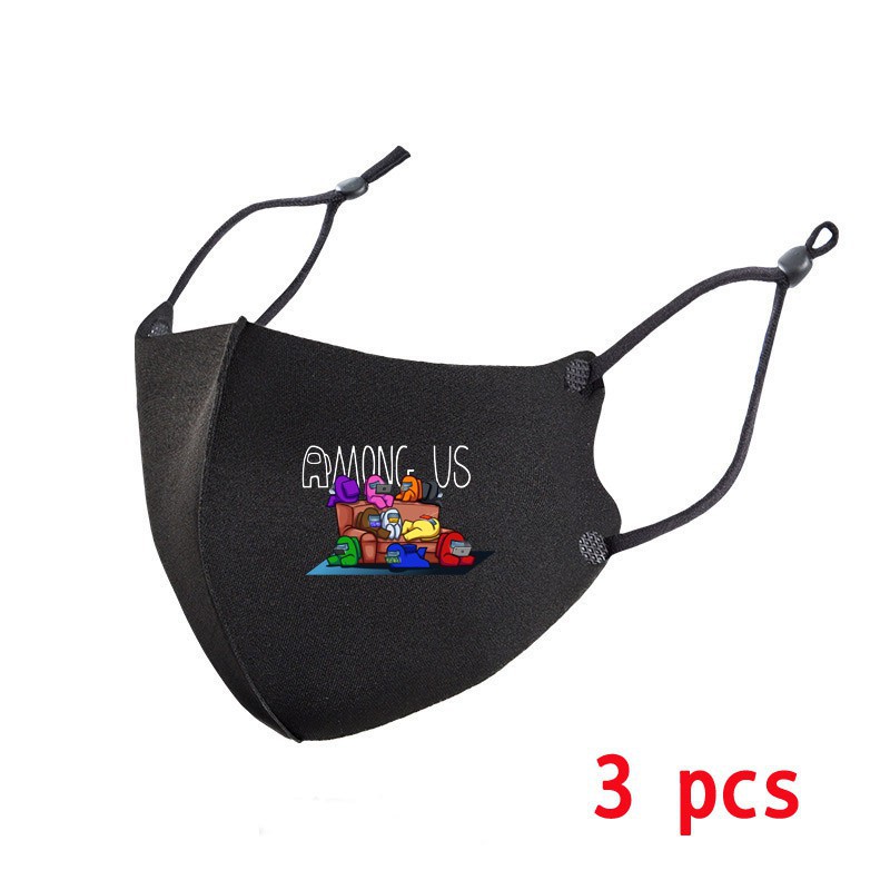 [Hàng mới về] Set 3 khẩu trang lụa chống bụi chống nắng hiệu quả