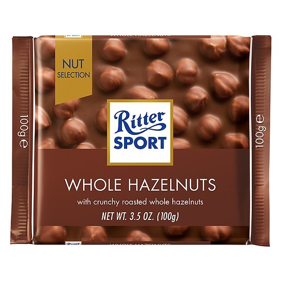 Socola Sữa Nhân Hạt Dẻ Ritter Sport 100g - XUẤT XỨ: ĐỨC