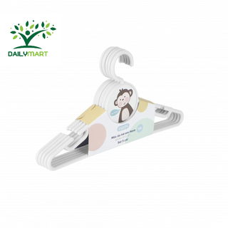 Mắc Áo/Móc Áo Trẻ Em Hara 188 Inochi (Lốc 5 Cái)