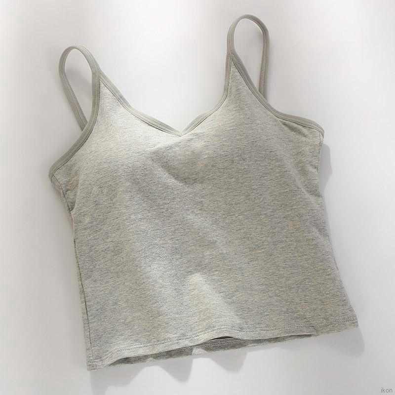 Áo lót cotton chữ U không gọng phong cách thời trang cho nữ