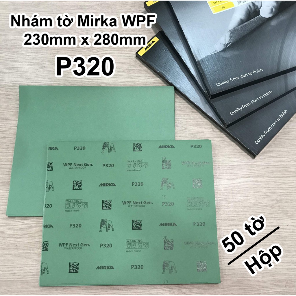 Nhám Tờ  Mirka WPF Next Gen (50 tờ/hộp)