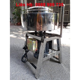 Máy xay giò chả 2kg 1.1kw có bao đá khung a inox