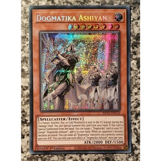 Bài Yugioh - Dogmatika Ashiyan (Ultra Rare/ Secret Rare)