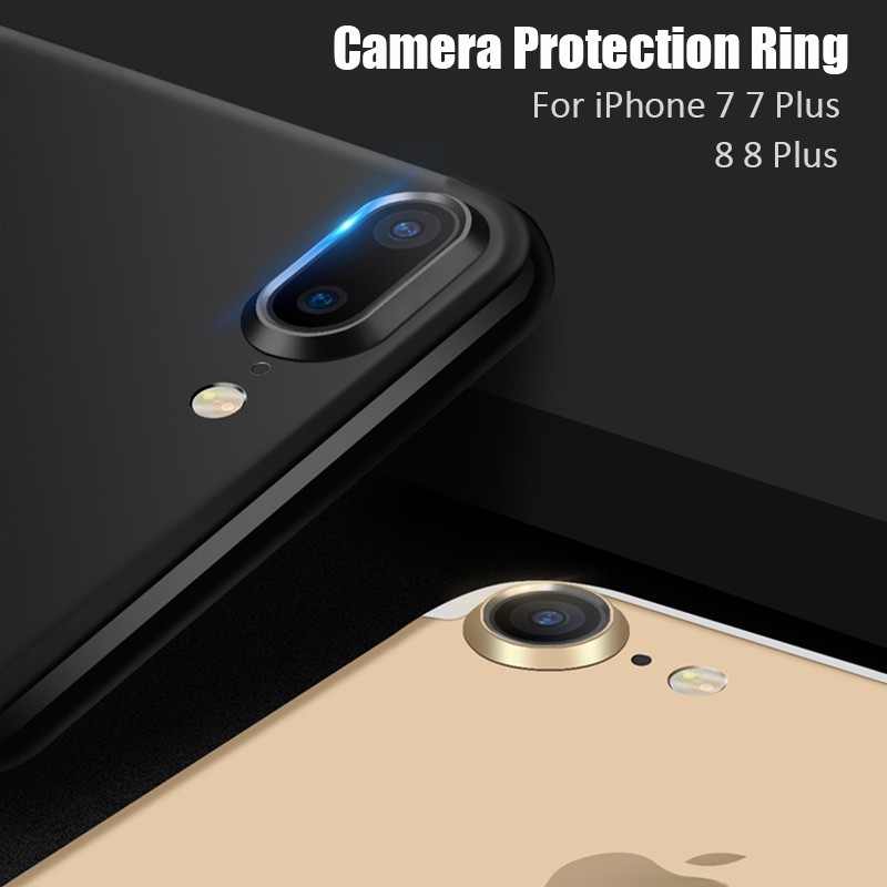 Viền Kim Loại Bảo Vệ Ống Kính Camera Sau Cho Iphone 6 7 8 Plus X Xr Xs Max