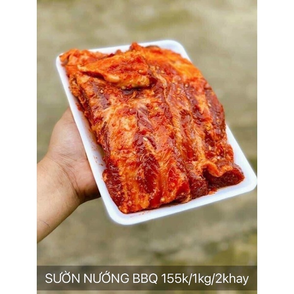 SƯỜN NƯỚNG BBQ NỬA KÍ