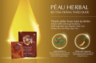 TẮM TRẮNG THẢO DƯỢC PÉAU HERBAL