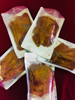 Khô bò nguyên miếng (200g/túi)
