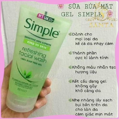 COMBO có lẻ 3 Sản Phẩm Simple (Tẩy Trang + Sữa Rửa Mặt + Toner) | BigBuy360 - bigbuy360.vn