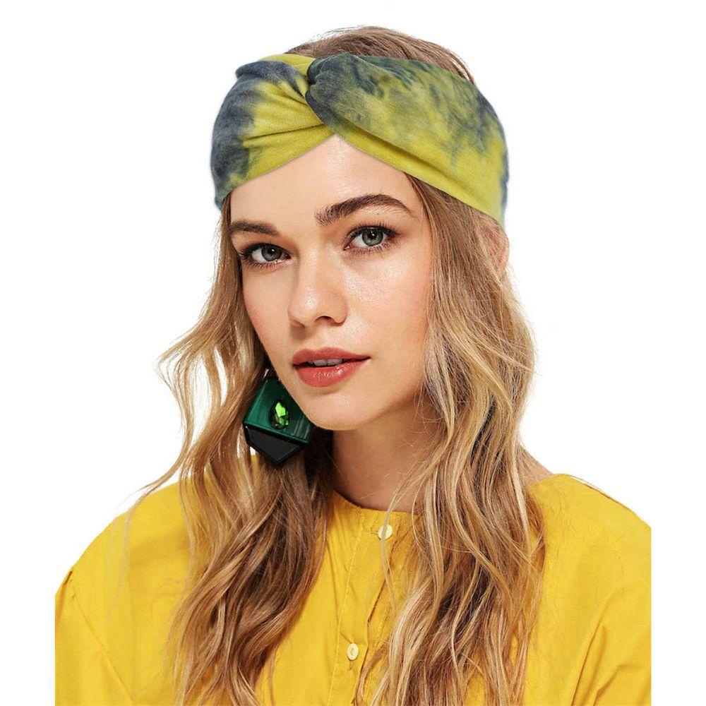 BTLIMER Băng Đô Turban Bản Rộng Co Giãn Thấm Hút Mồ Hôi Dùng Khi Tập Thể Thao / Yoga