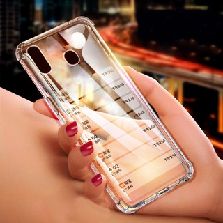 Samsung Galaxy A10s Bumper Case Airbag Shockproof Clear Case Covers