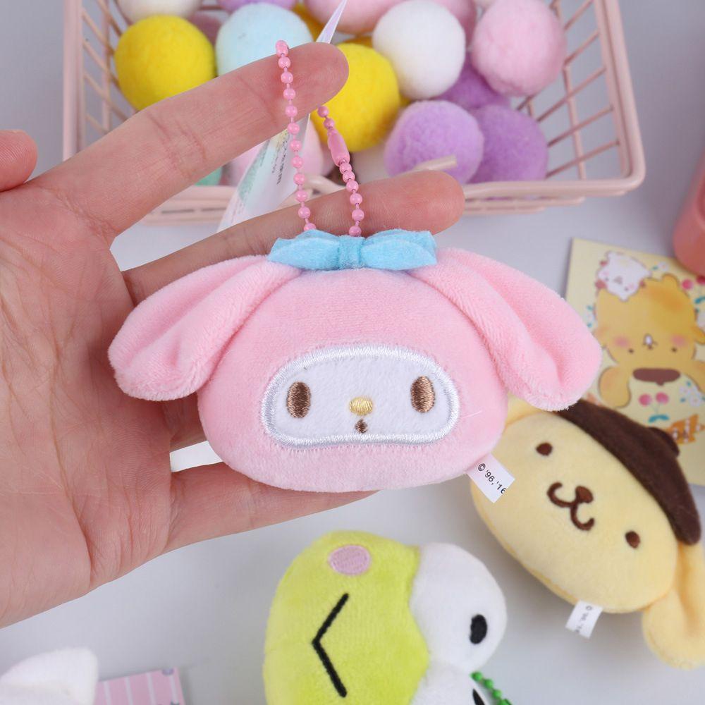 Đồ chơi nhồi bông Mềm Mại Hình Động Vật Dễ Thương Trang Trí Móc Khóa