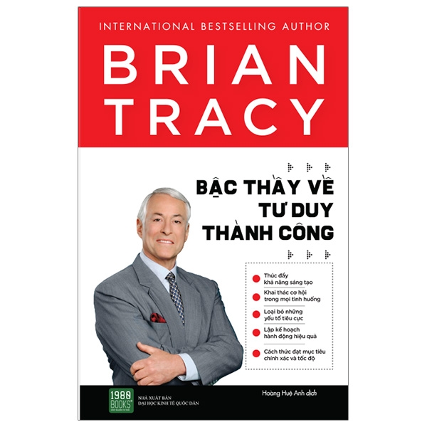 Sách Brian Tracy - Bậc Thầy Về Tư Duy Thành Công
