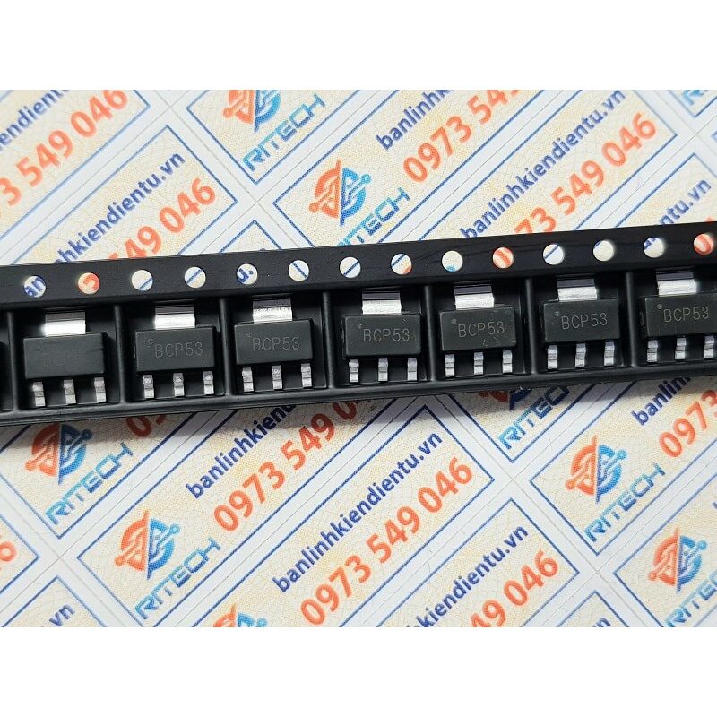 [Combo 10 chiếc] BCP53 Transistor PNP 80V 1A SOT-223