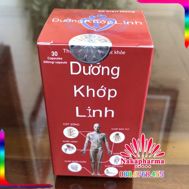 ✔️ Dưỡng Khớp Linh Plus Kingpharm – Cho người đau cột sống, vai gáy, đau thần kinh tọa, giúp lưu thông khí huyết