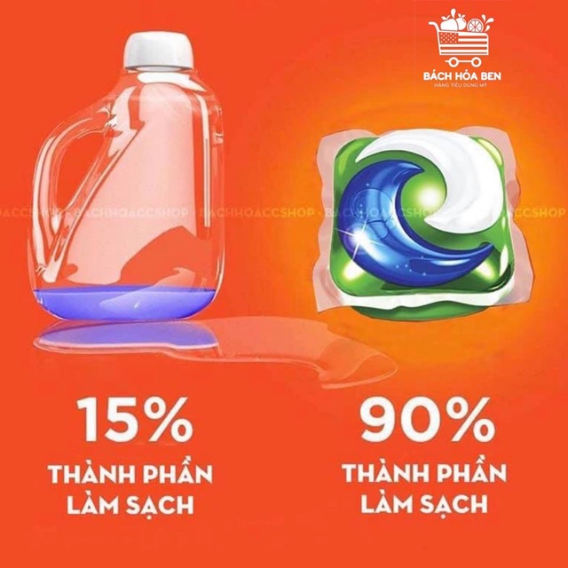 Viên giặt TIDE PODS MỸ mẫu mới 42 viên