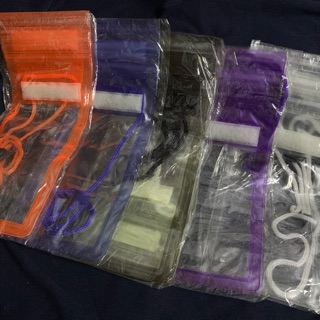 Túi chống nước có dây đeo, 3 lớp khoá zip ( màu ngẫu nhiên)