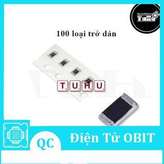 Combo 10 Loại Trở Dán Giá Rẻ-Linh Kiện Điện Tử OBIT