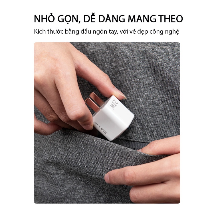 Củ Sạc Nhanh MoveSpeed 20W PD