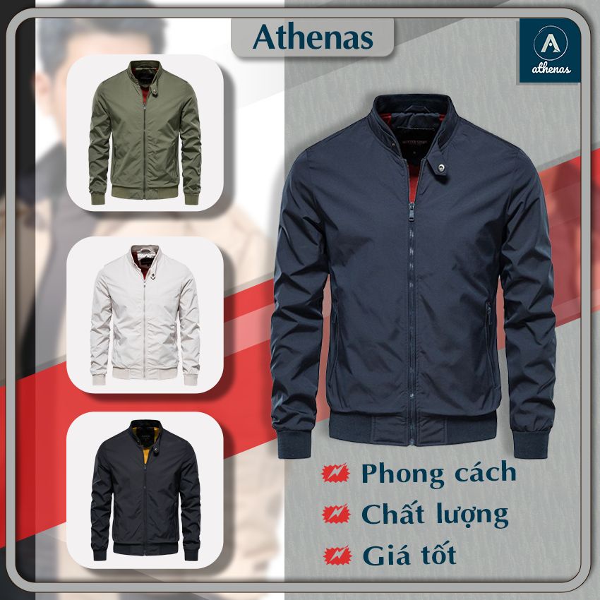 Áo khoác dù nam nữ cao cấp Athenas