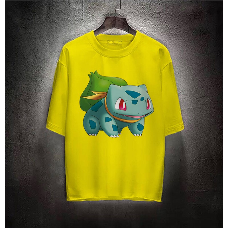 Áo thun Unisex - Poke Hạt giống Bulbasaur