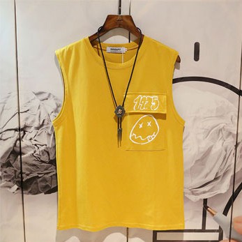 Áo Thun Ba Lỗ Nam In Họa Tiết 1975 Thời Trang Năng Động Thời Trang Zenkonam MEN TOP 128C Y